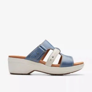 Clarks Women's Tuleah Jane Denim Combi | Olive Combie