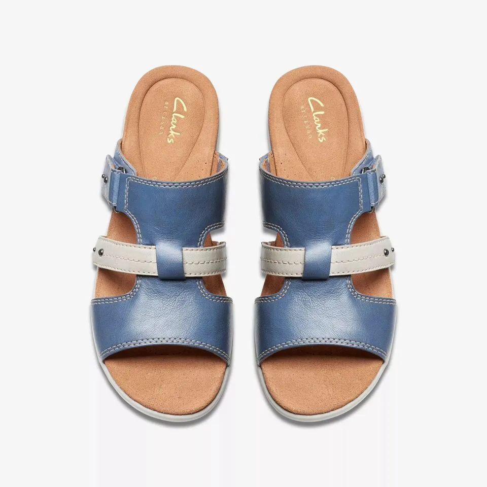 Clarks Women's Tuleah Jane Denim Combi | Olive Combie