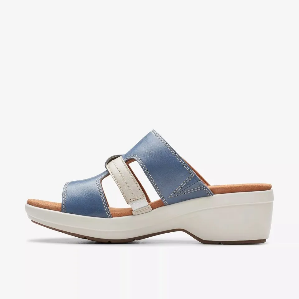 Clarks Women's Tuleah Jane Denim Combi | Olive Combie