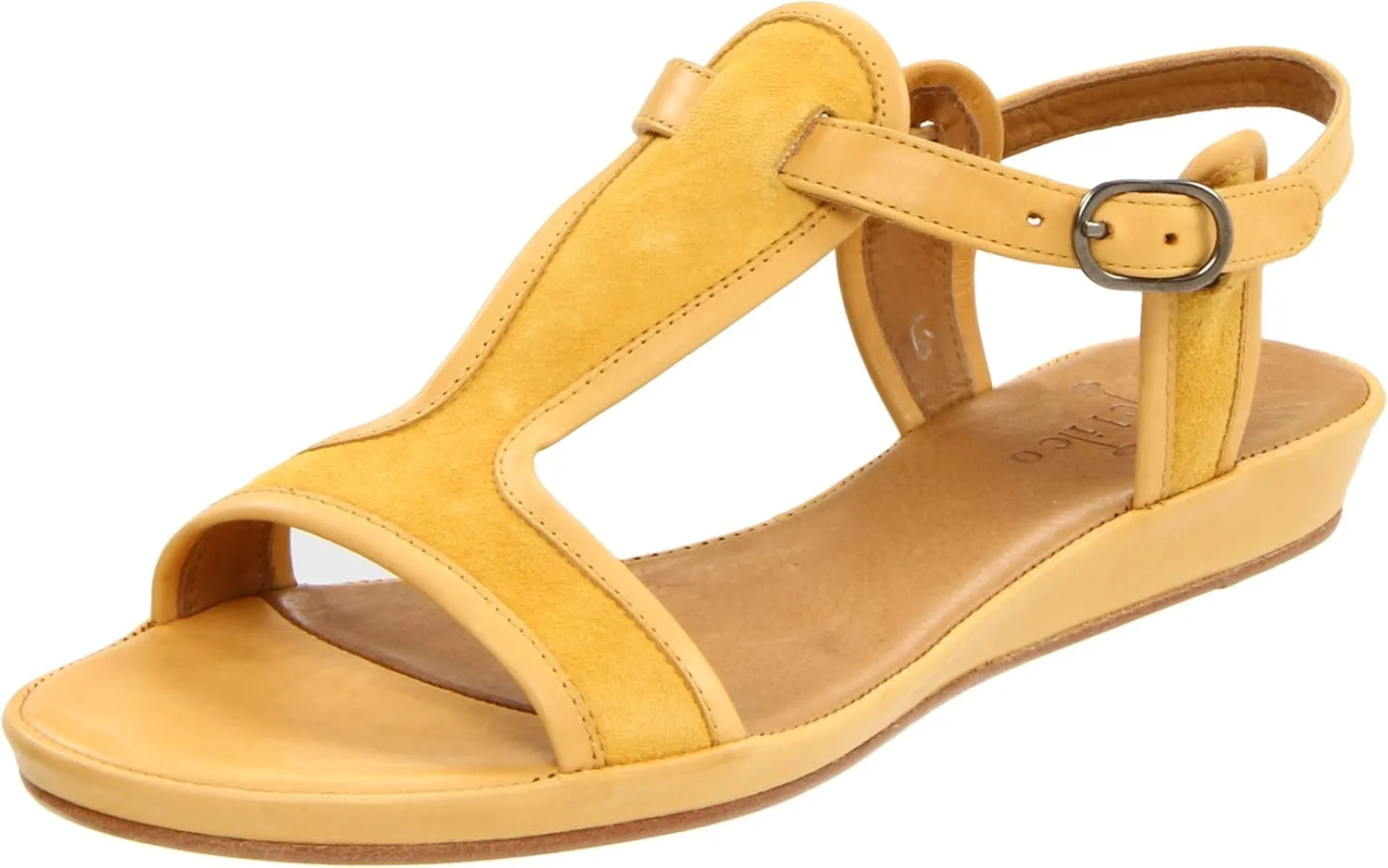 Coclico Women's Rafa Sandal,Ante Sunny/Parma Maize,37.5 M EU/7 M US