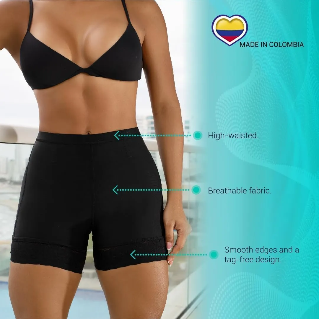 Colombian Tummy Control Extreme Lifting Panties- Compression Shaping Shorts for Daily Use Premolded For A Natural Look