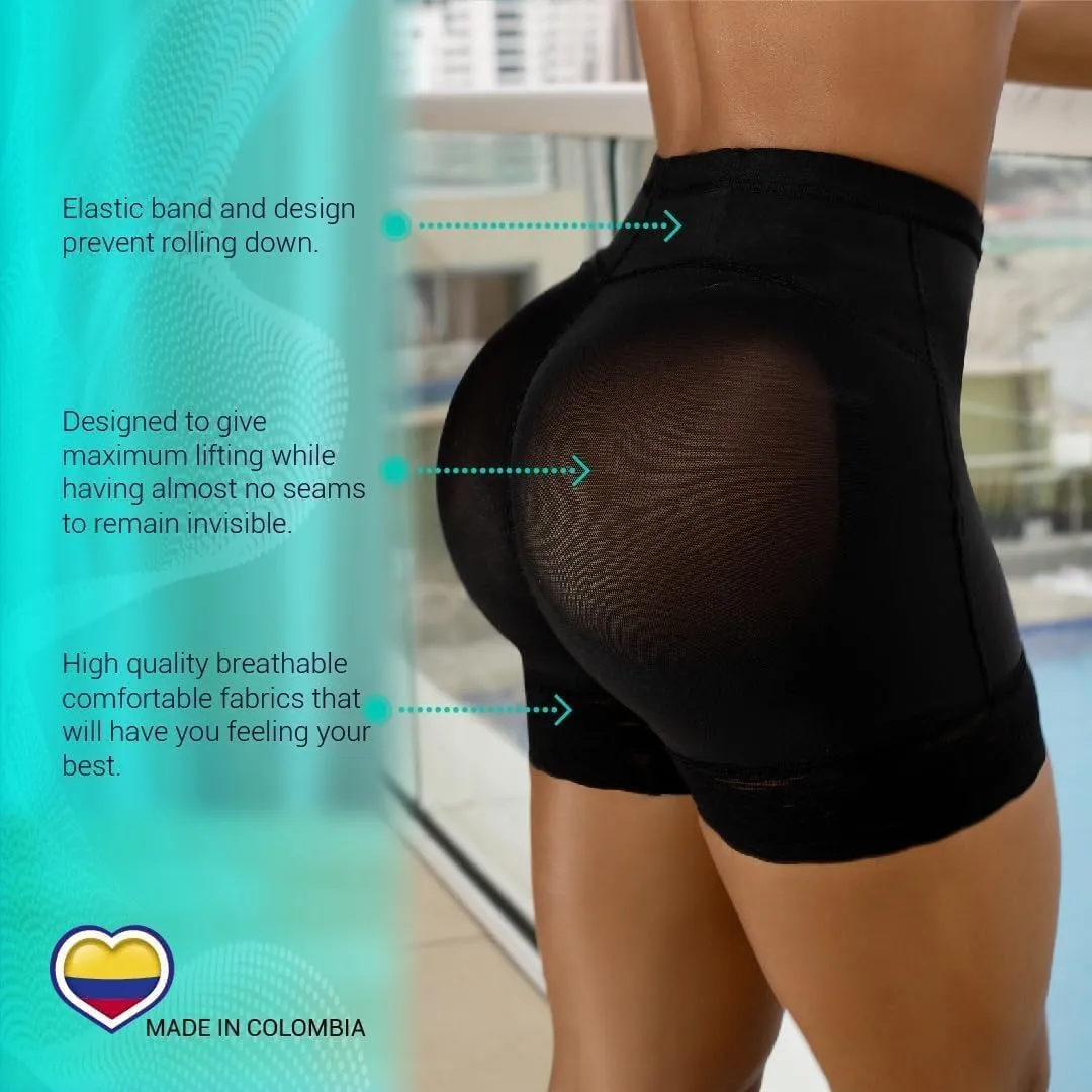 Colombian Tummy Control Extreme Lifting Panties- Compression Shaping Shorts for Daily Use Premolded For A Natural Look