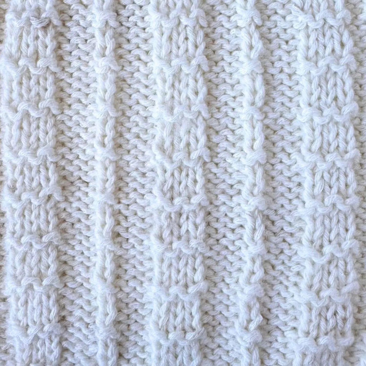 Cotton to The Core Cotton Yarn for Crocheting, 6 Skeins, 852Yds/300G, Free Patterns - Soft Baby Yarn for Knitting - 3 DK Light Worsted Weight - Eggshell White