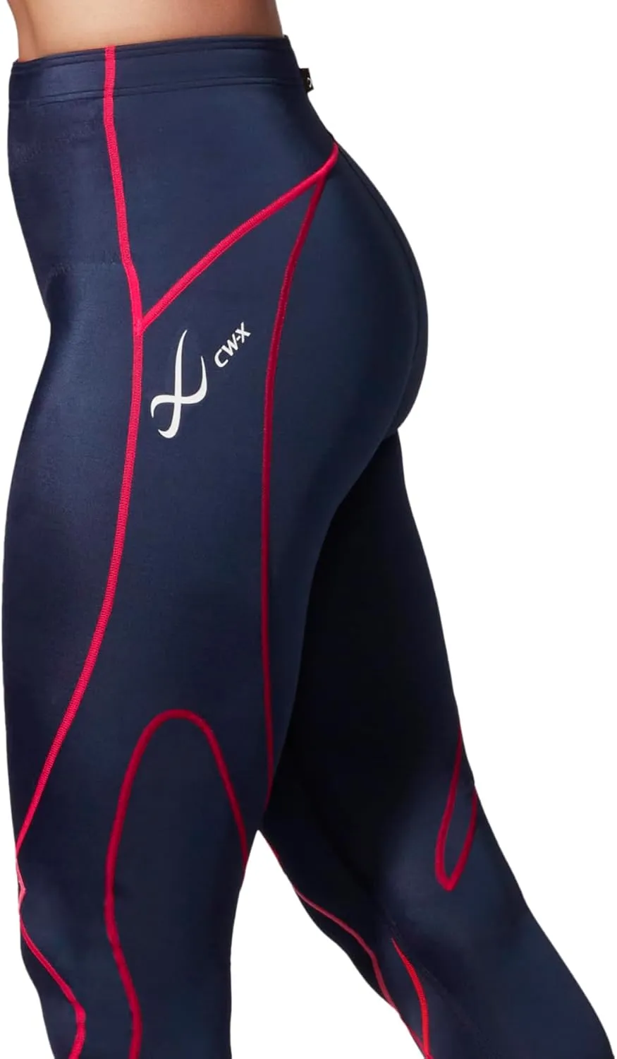 CW-X Women's Stabilyx Joint Support 3/4 Capri Compression Tight Pants