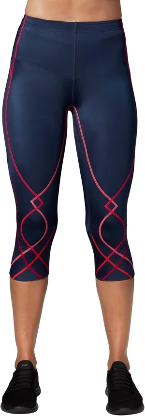 CW-X Women's Stabilyx Joint Support 3/4 Capri Compression Tight Pants