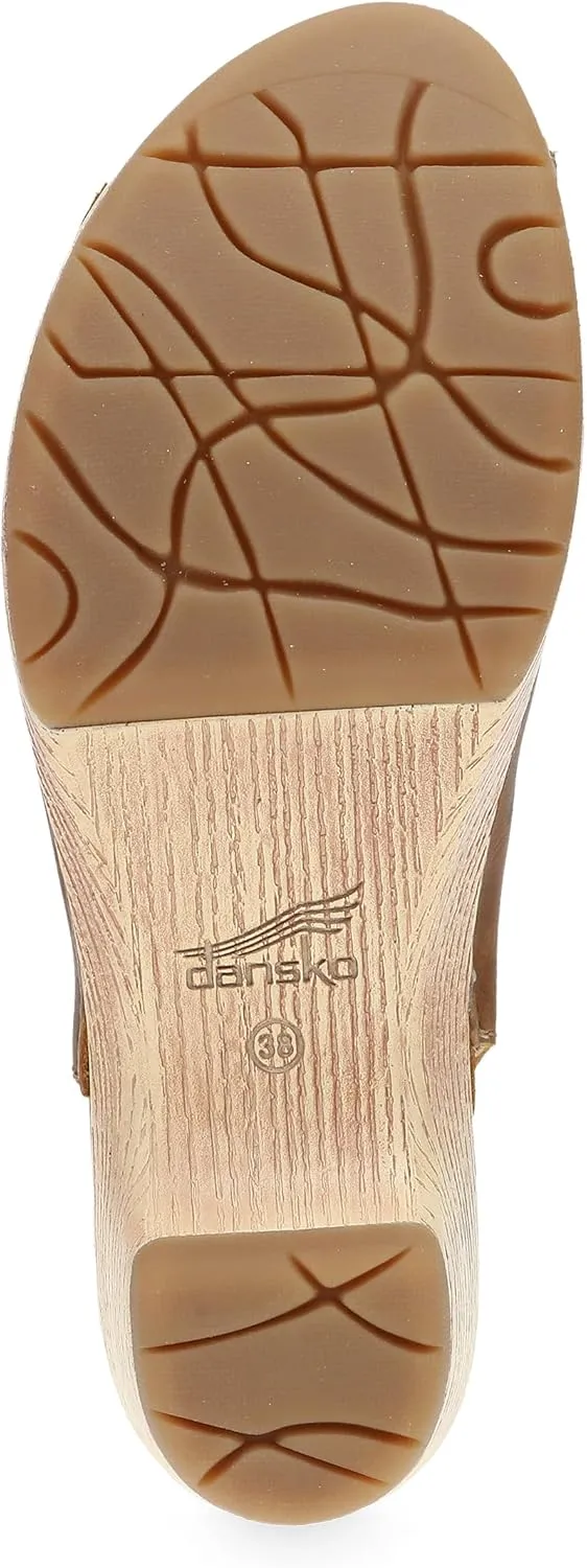 Dansko Lizzy Peep-Toe Booties for Women - Linings from Recycled Materials and Leather for Breathability- Lightweight Rubber Outsole for Long-Lasting Wear