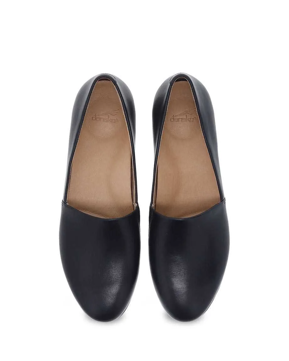 Dansko Women's Larisa Milled Nappa - Black