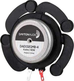 Dayton Audio DAEX32QMB-4 Quad Feet Mega Bass 32mm Exciter 40W 4 Ohm