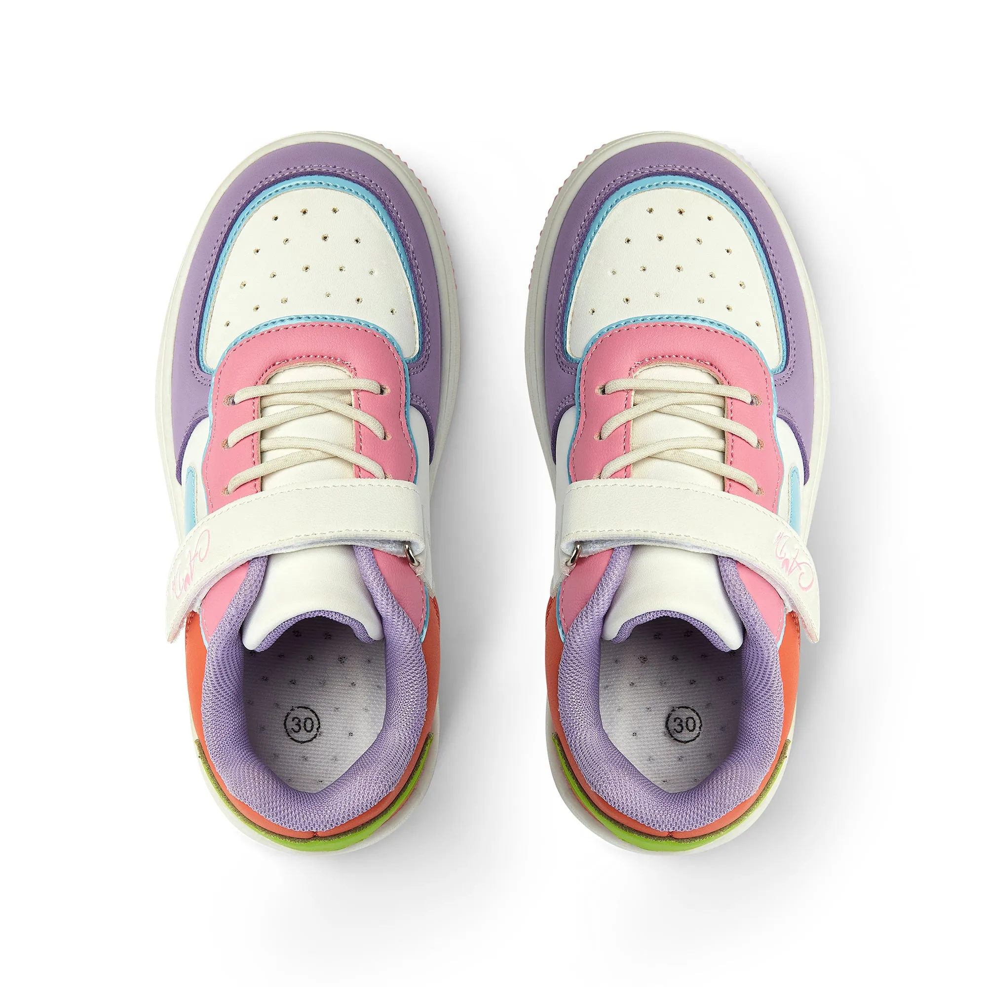 DNK Chunky Heart Trainer - Bright White