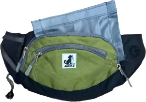 Dog Treat Pouch, Green Dog Treat Pouches with Removeable Pocket, Treat Pouches for Pet Training with Dog Poop Bag Dispenser and Used Dog Poop Bag Holder, Dog Treat Bags Training Pouch