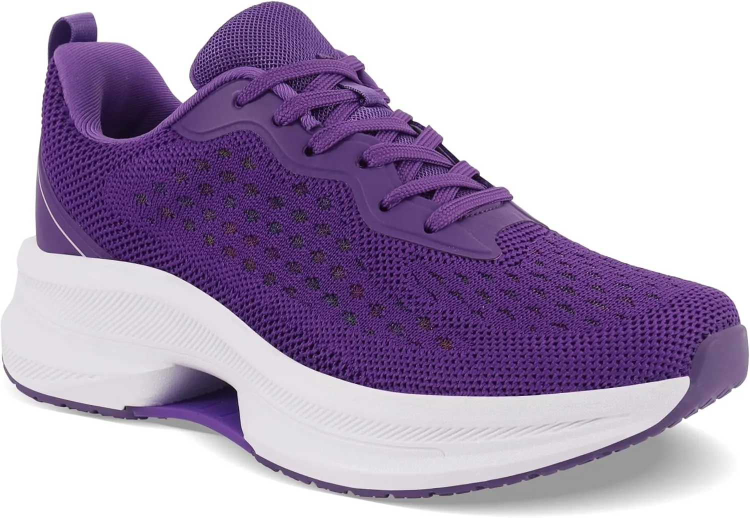 Dresofu Women's Casual Breathable Walking Non-Slip Shoes Platform Lightweight Jogging Tennis Sneakers