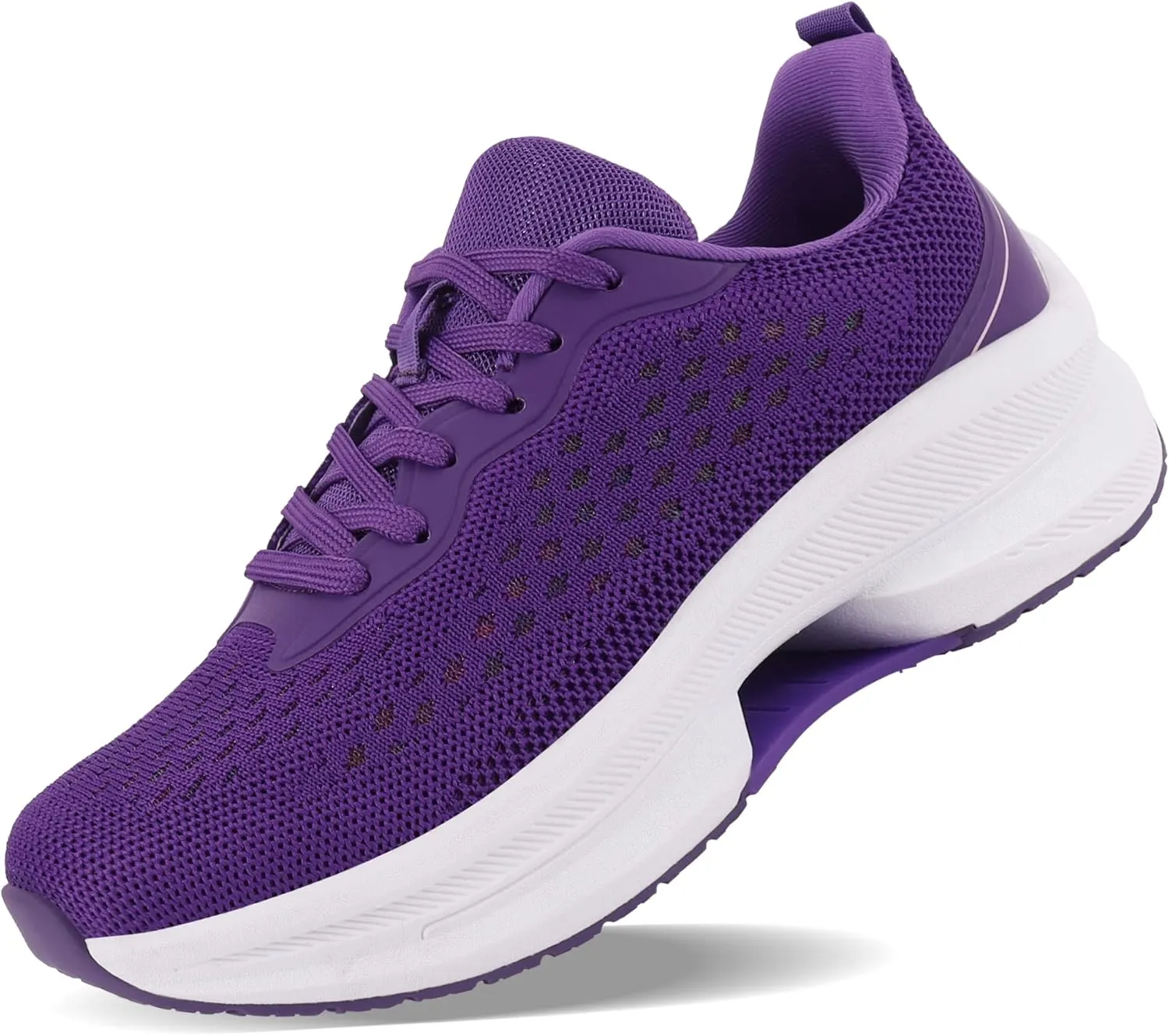 Dresofu Women's Casual Breathable Walking Non-Slip Shoes Platform Lightweight Jogging Tennis Sneakers
