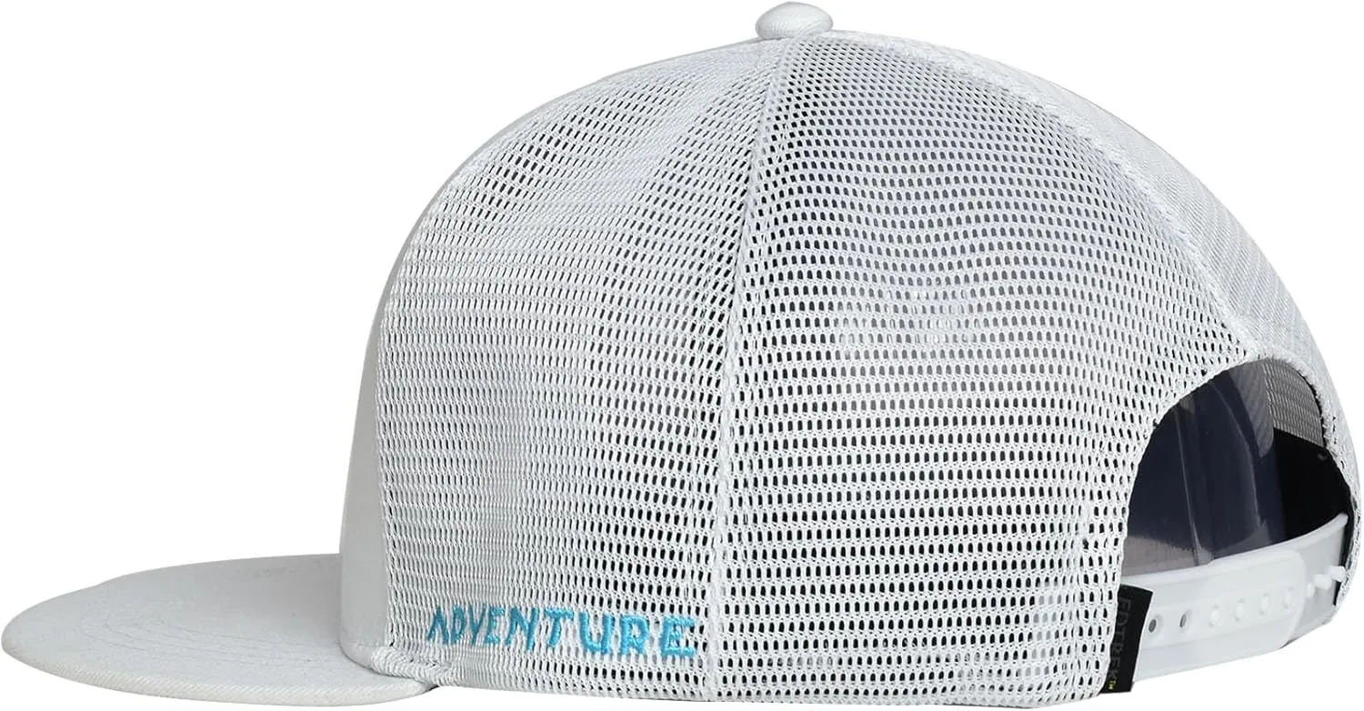 EDTREK Adventure Snapback Hat - Surf Hat - Beach Hat - Hiking Trucker Hat - Flying High Hat