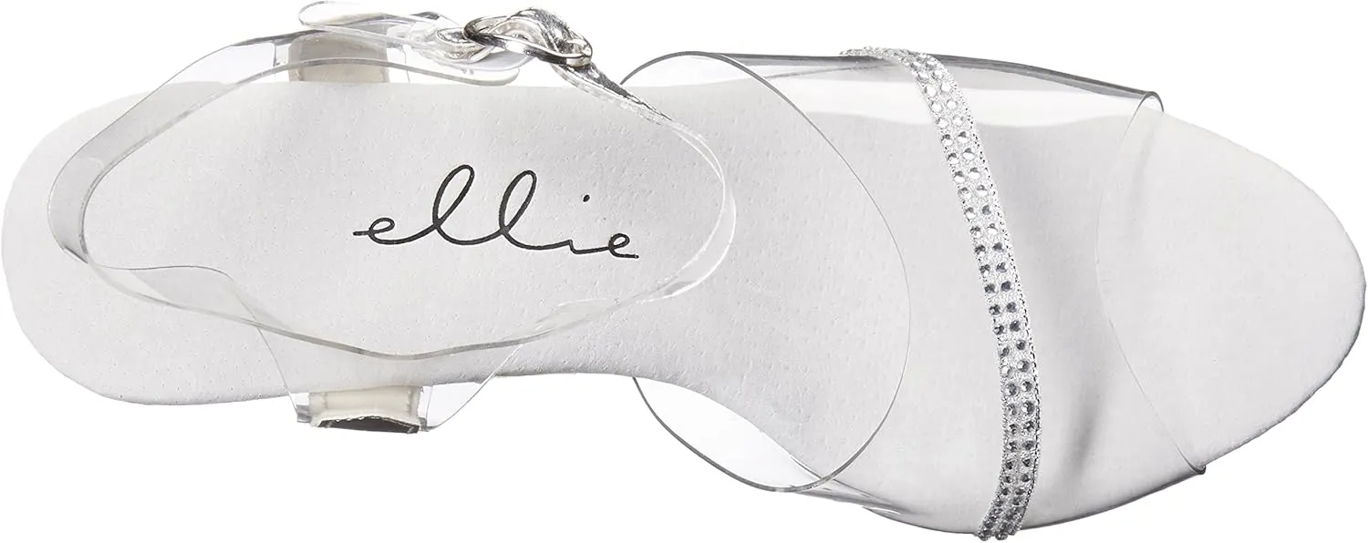 Ellie Shoes Women's 521-jewel-w Heeled Sandal