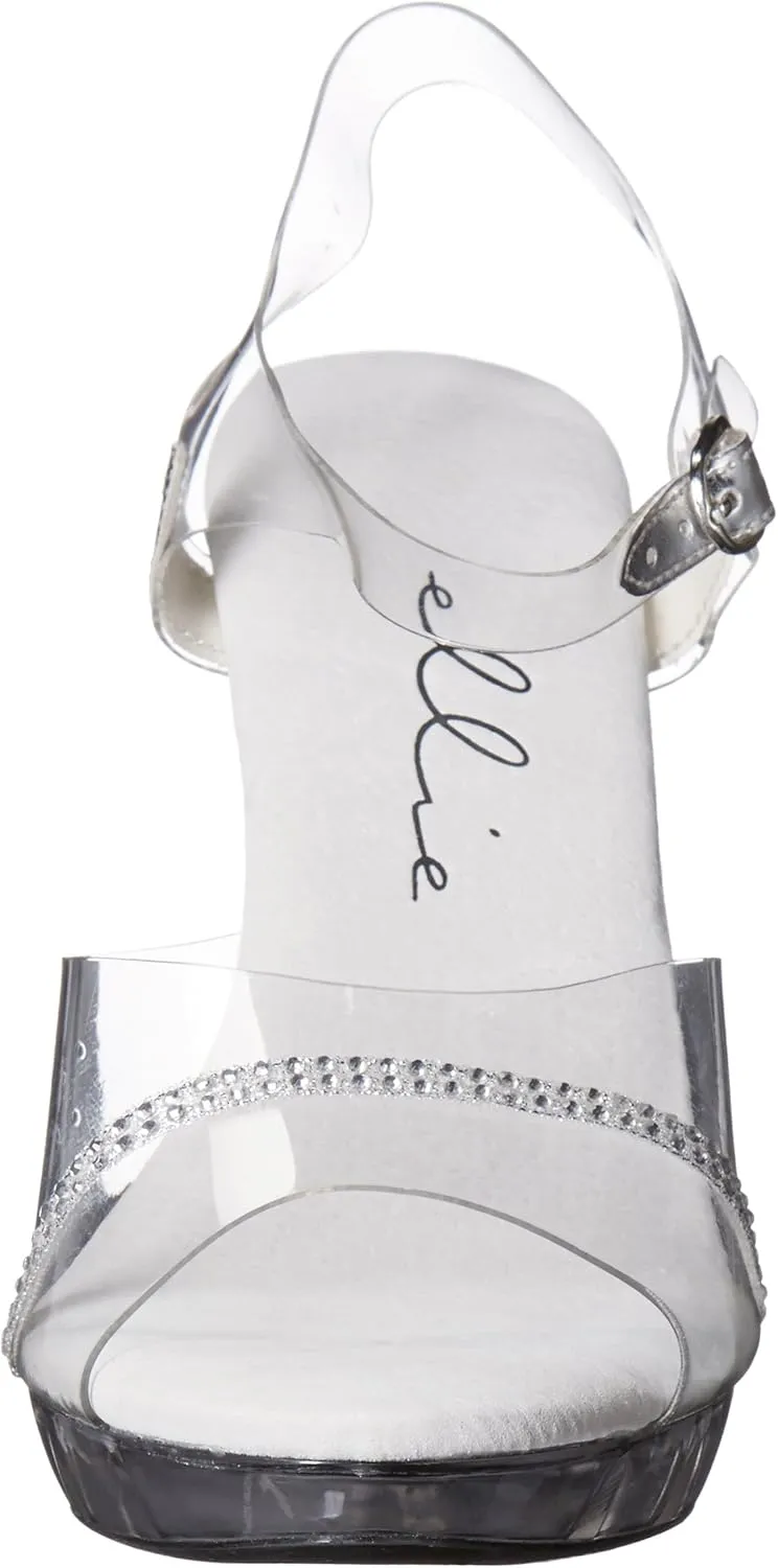 Ellie Shoes Women's 521-jewel-w Heeled Sandal