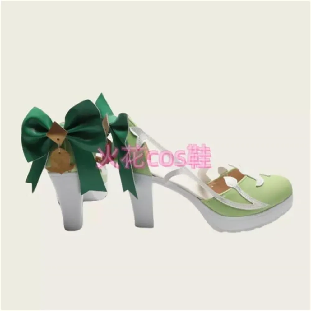 Emilie Genshin Impact Cosplay Shoes Boots Cosplay Shoes Custom Made Props Anime W4169