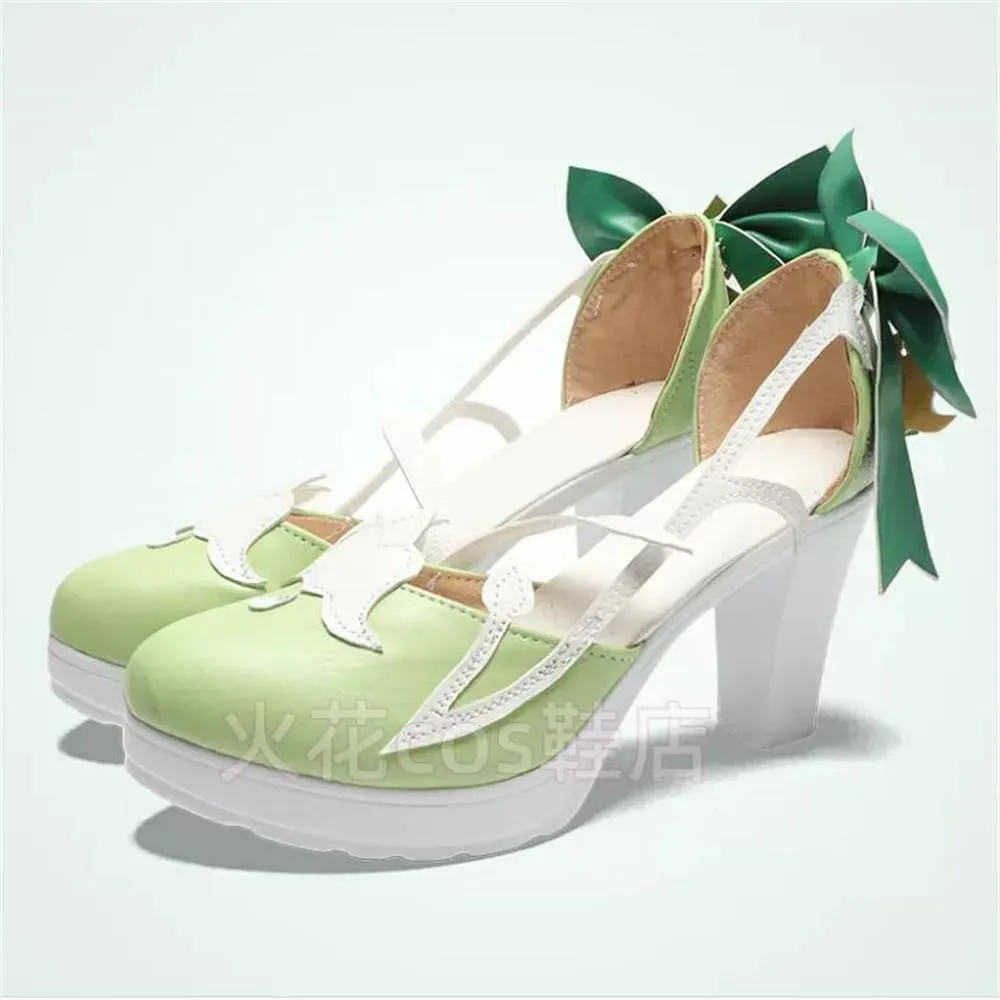 Emilie Genshin Impact Cosplay Shoes Boots Cosplay Shoes Custom Made Props Anime W4169