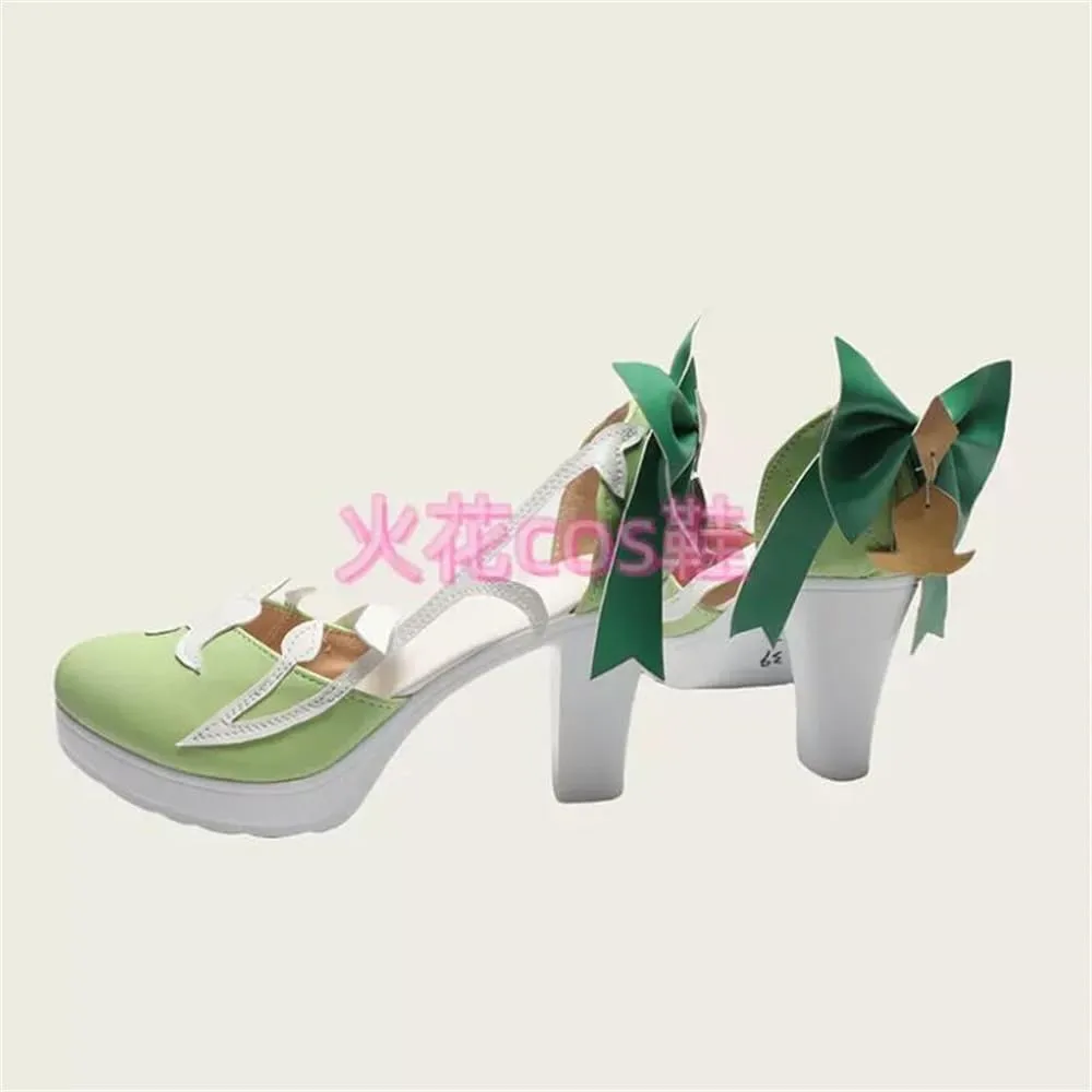 Emilie Genshin Impact Cosplay Shoes Boots Cosplay Shoes Custom Made Props Anime W4169