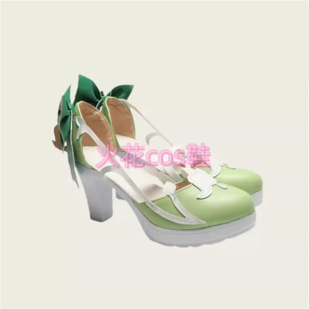 Emilie Genshin Impact Cosplay Shoes Boots Cosplay Shoes Custom Made Props Anime W4169