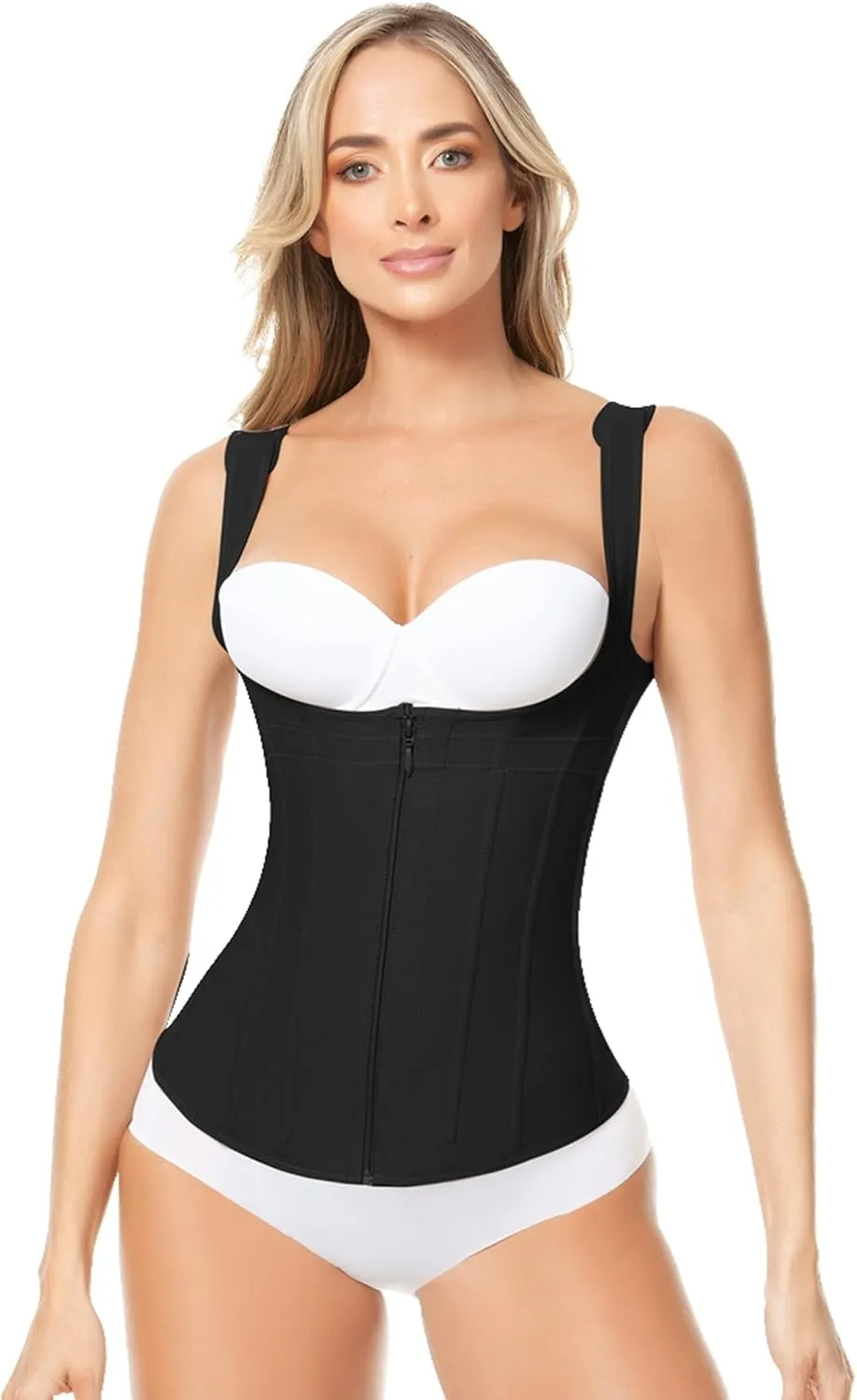FAJAS MELI'BELT 5044/5043 Vest 7 Bones Faja Chaleco Colombiano High Compression