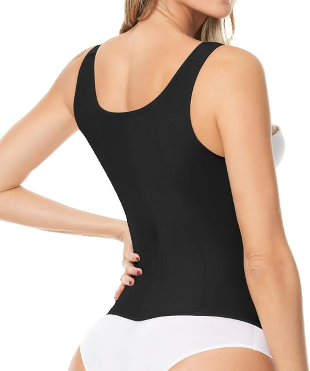 FAJAS MELI'BELT 5044/5043 Vest 7 Bones Faja Chaleco Colombiano High Compression