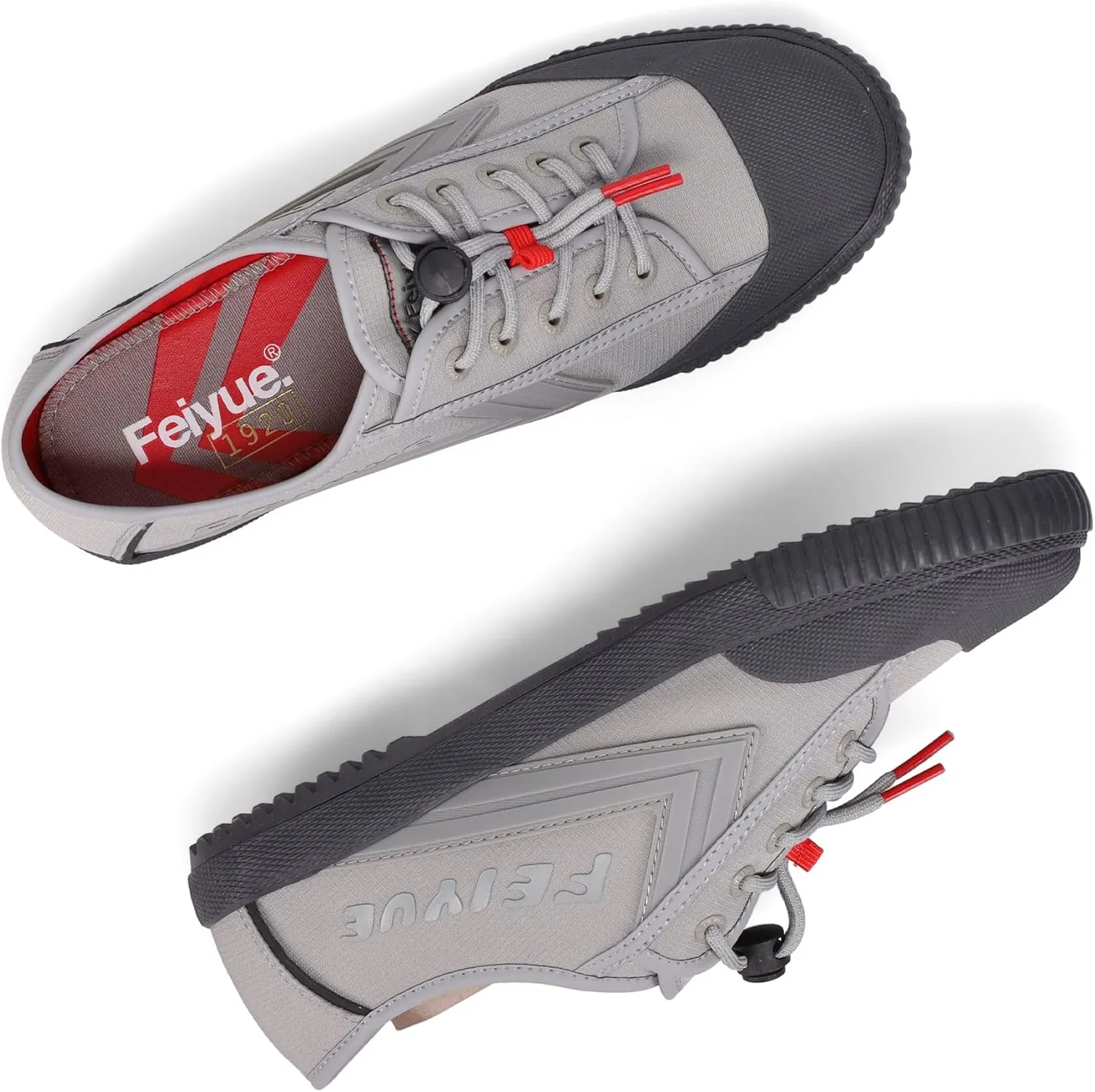 FEIYUE Fe Lo EXO 1920 Low Top Canvas Reinforced Performance Trainer Shoe with Rubber Sole Everyday Fashion Sneaker - Tear Resistant - Perfect for Skateboarding, HIT, Martial Art Training