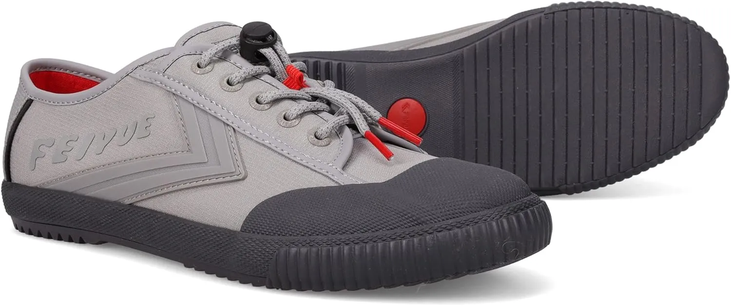 FEIYUE Fe Lo EXO 1920 Low Top Canvas Reinforced Performance Trainer Shoe with Rubber Sole Everyday Fashion Sneaker - Tear Resistant - Perfect for Skateboarding, HIT, Martial Art Training