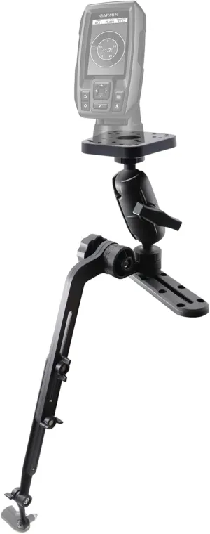 Fish Finder Mount 1.5" Ball Base for Kayak, Marine Electronic Mount for Boat, Universal Mounting Plate, Transducer Mounting Arm, Compatible with Scotty, Lowrance, Garmin Fish Finders