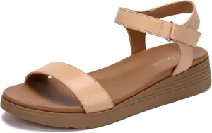 Flat Sandals for Women Comfortable Walking Summer Sandals with Arch Support