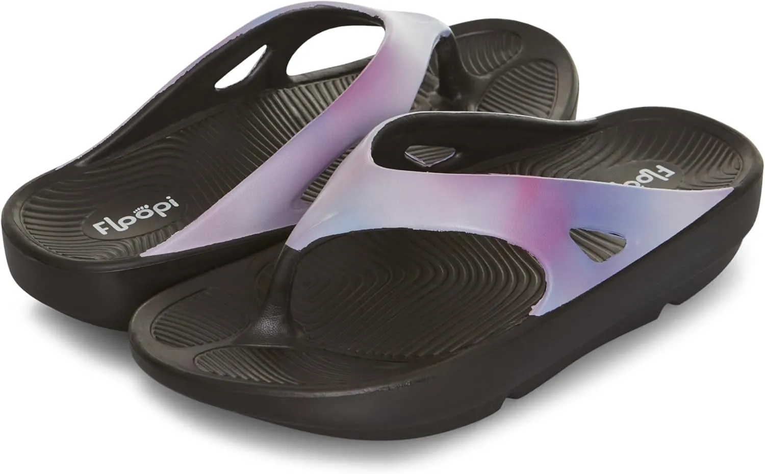 Floopi Womens Sandals LightWeight Thong Sandal for Women Ladies Sport Sandal with Arch Support, Waterproof Beach Flip Flops for Women