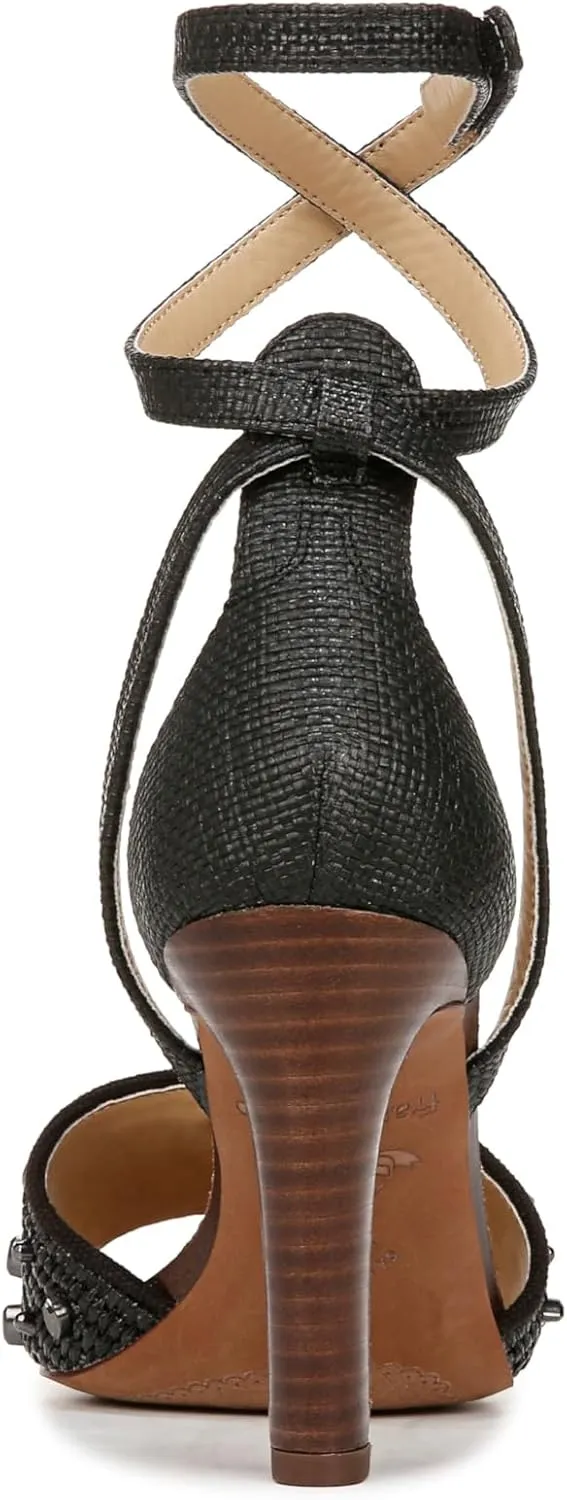 Franco Sarto Women's Eleanor Ankle Strap High Heel Sandal Heeled