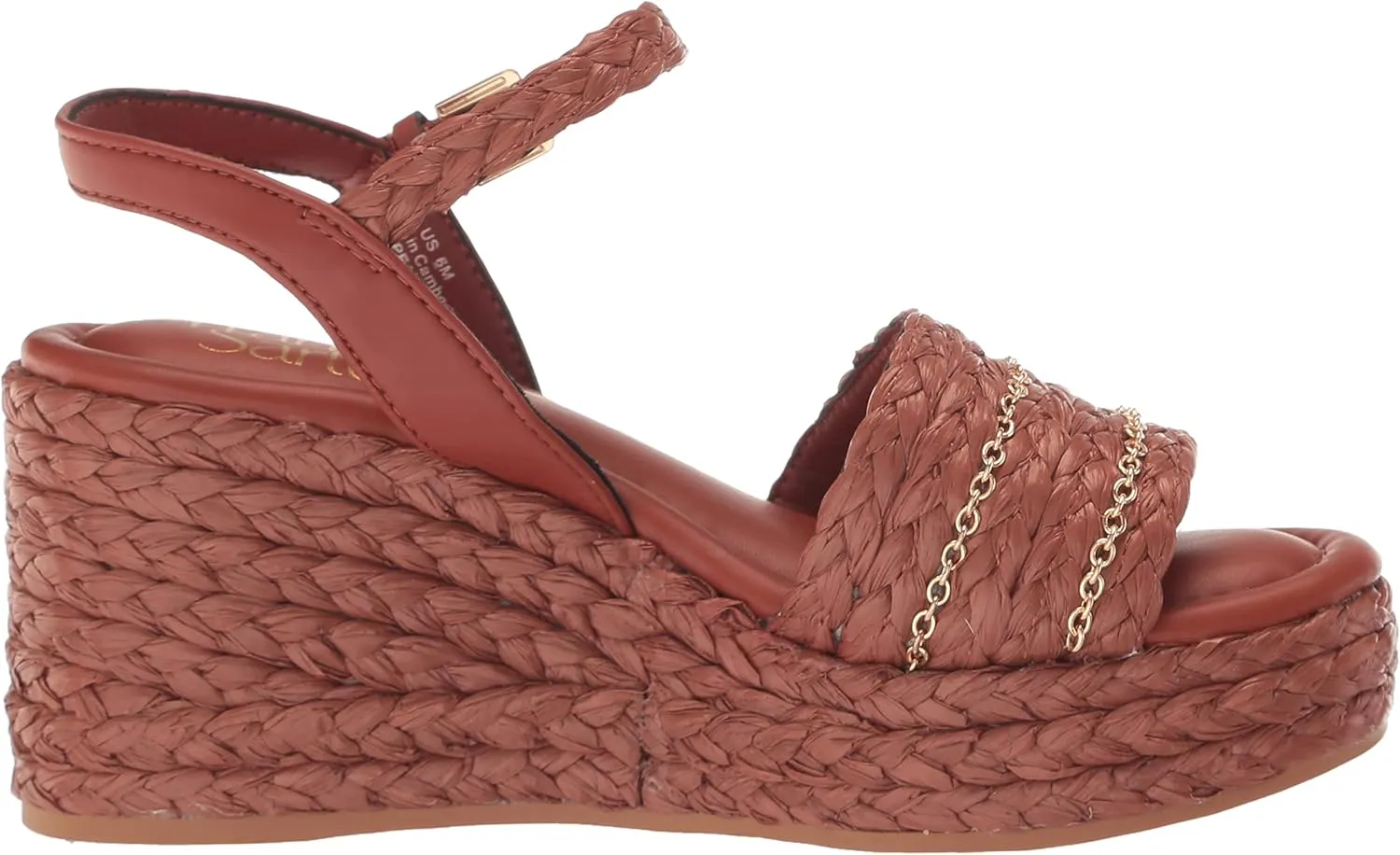 Franco Sarto Women's L-Peachy Wedge Sandal