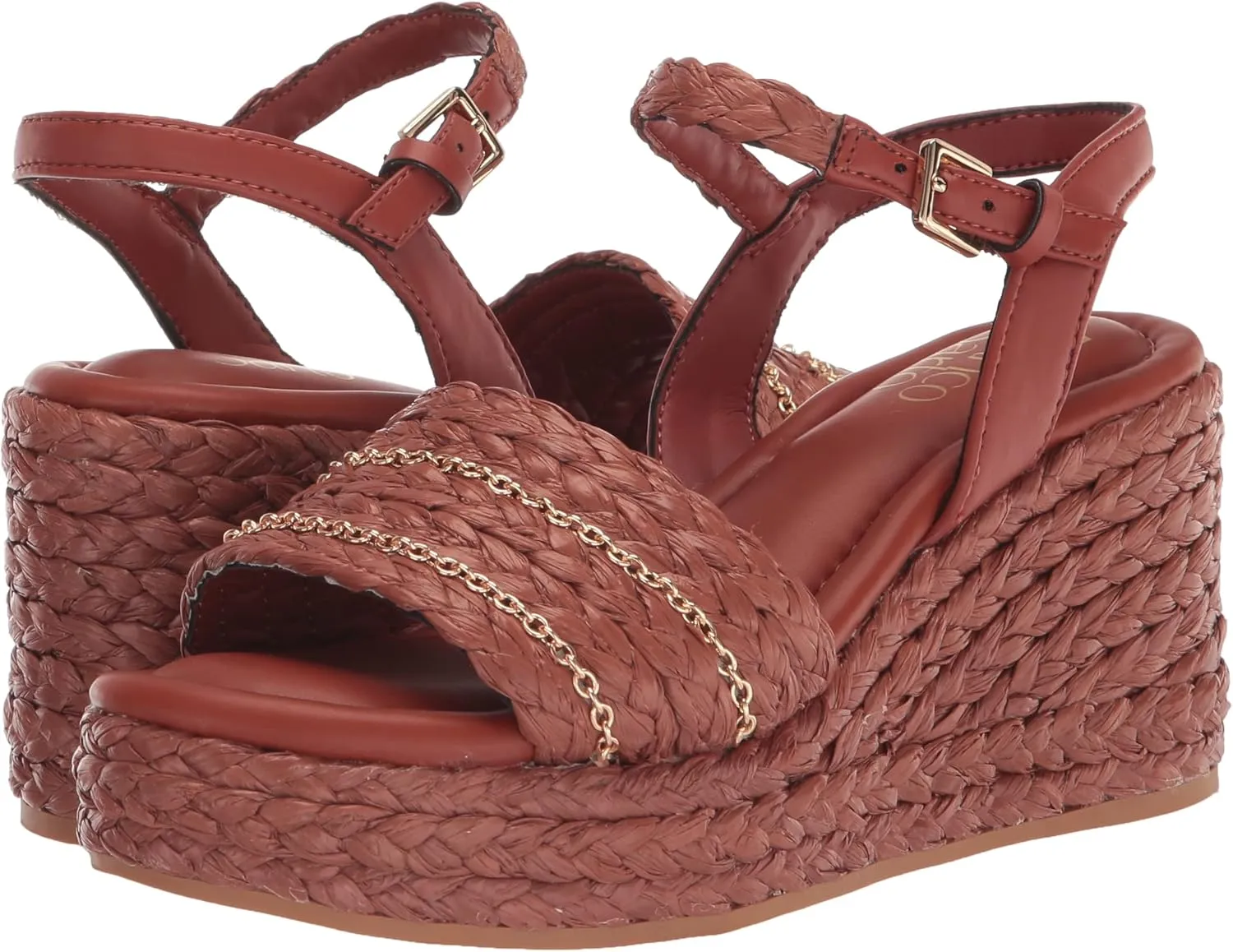 Franco Sarto Women's L-Peachy Wedge Sandal