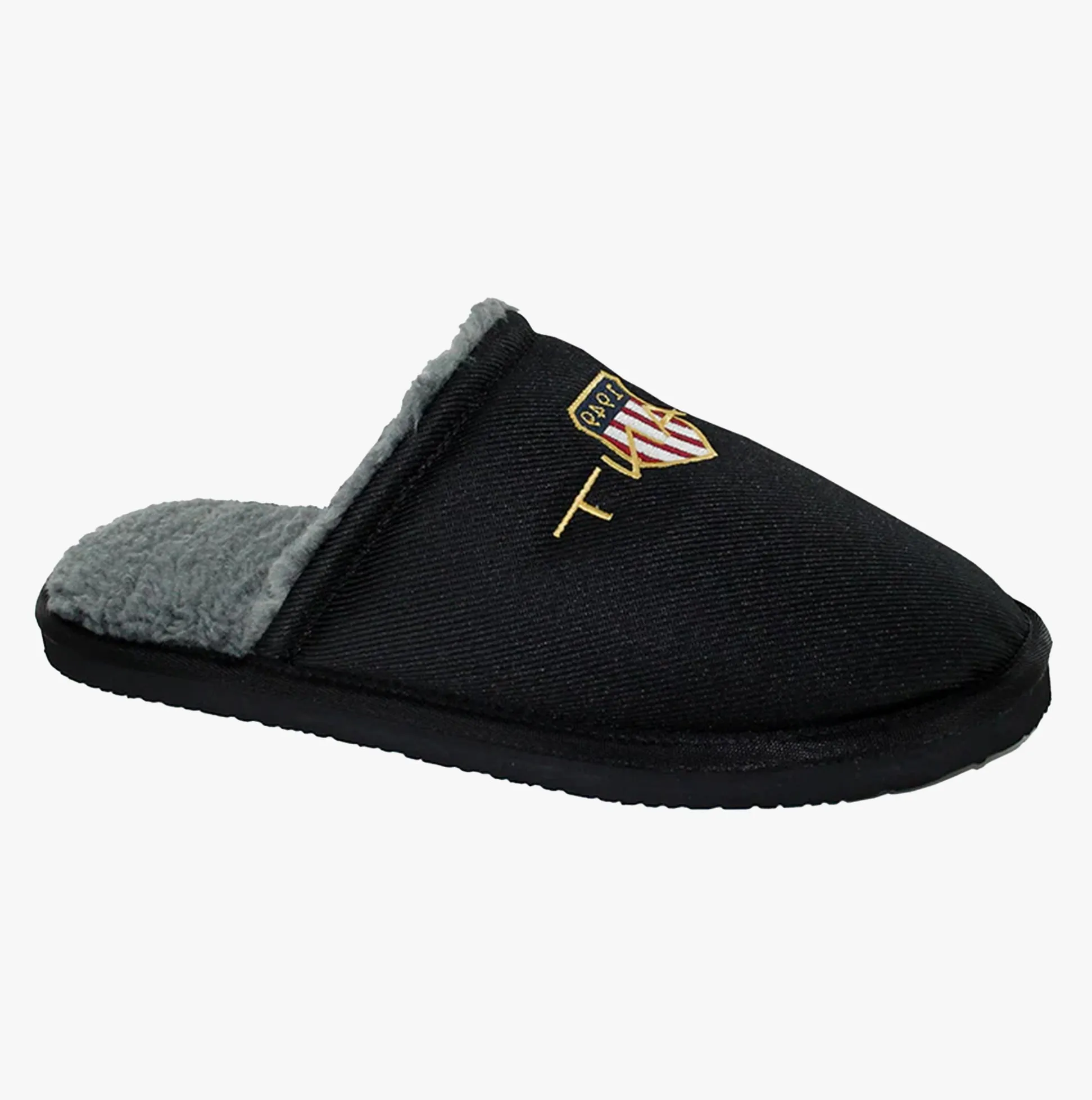 GANT TAMAWARE Mens Mule Slippers Black