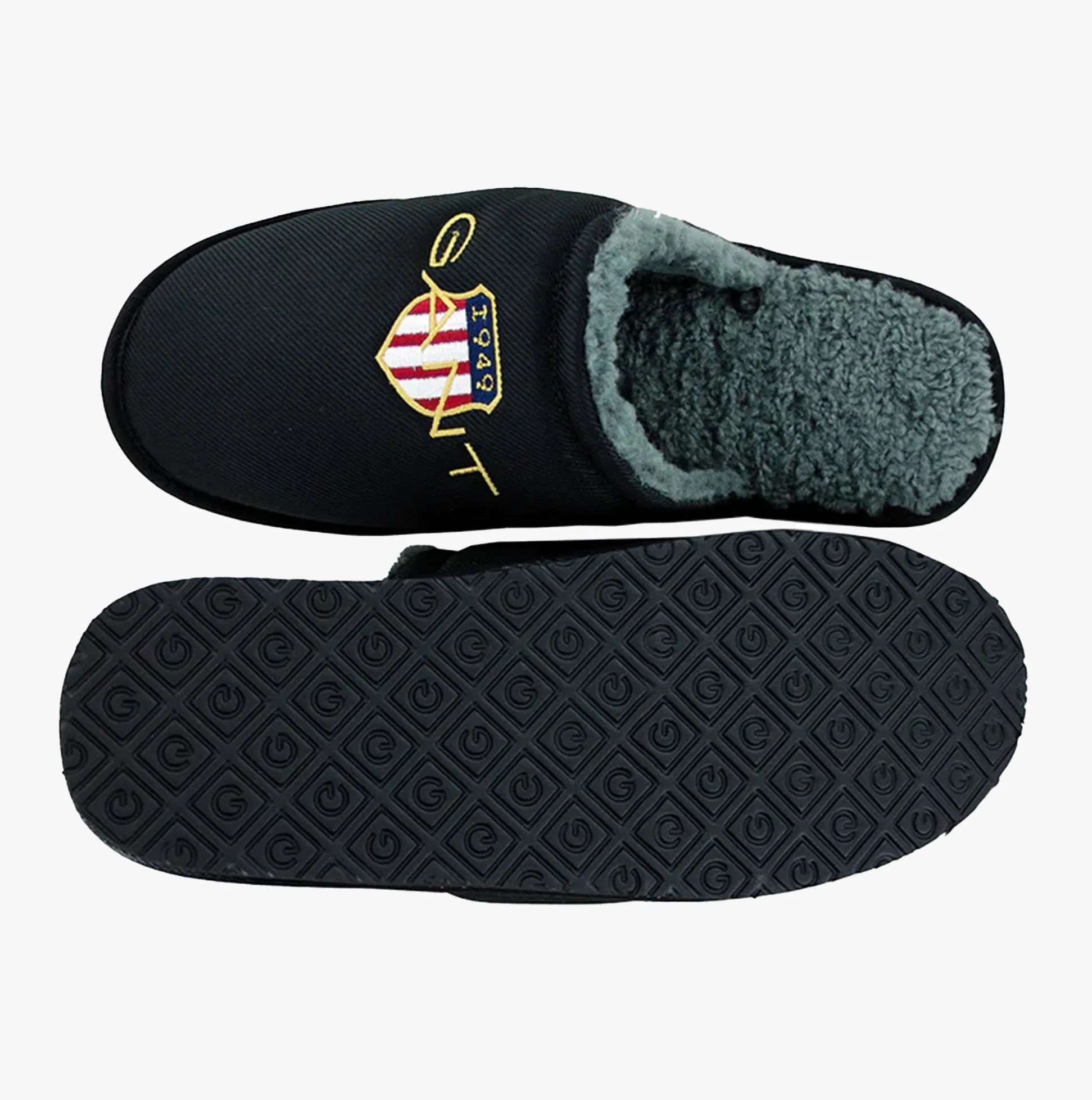 GANT TAMAWARE Mens Mule Slippers Black