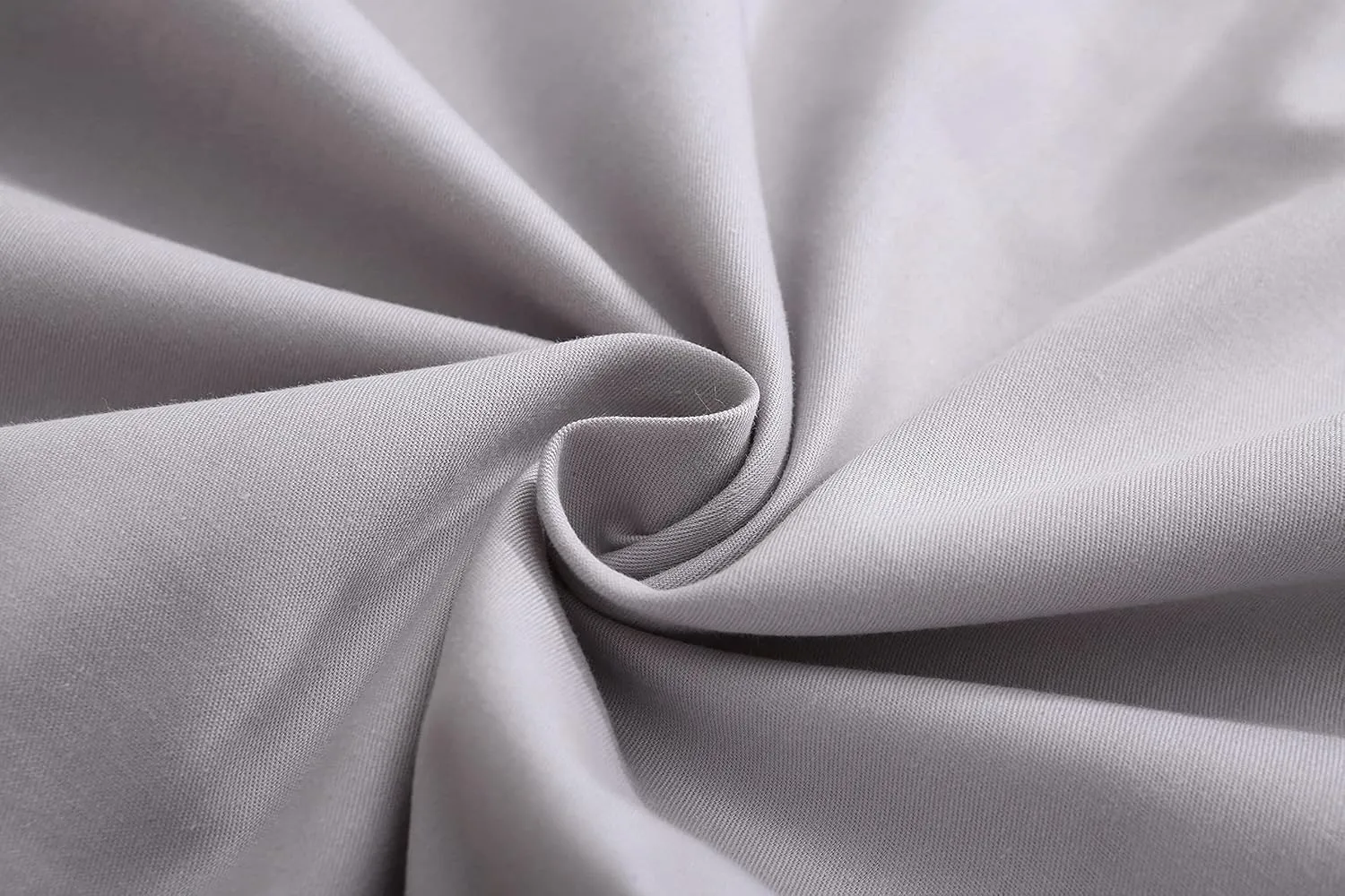 Gray Pillow Shams with Lace Ruffles Shabby Chic Cotton Queen Size Grey Pillowcases 20 x 30 2-Pack