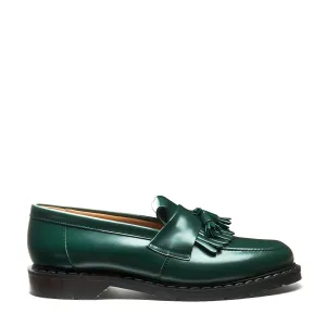 Green Hi-Shine Tassel Loafer
