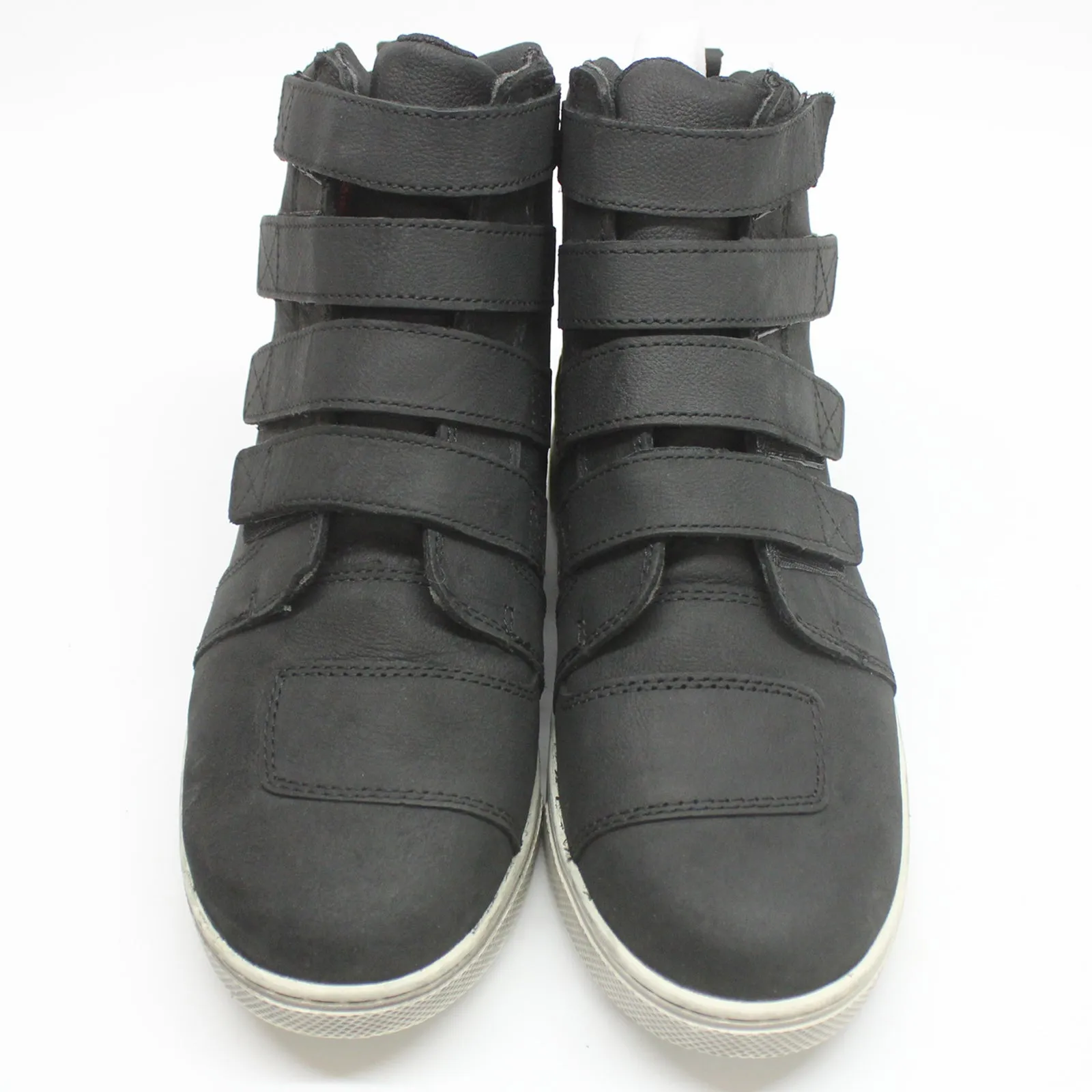 Harley Davidson Bateman Metal Velc Leather Women's High Top Sneakers - UK 7 - US 9 Women - EU 40