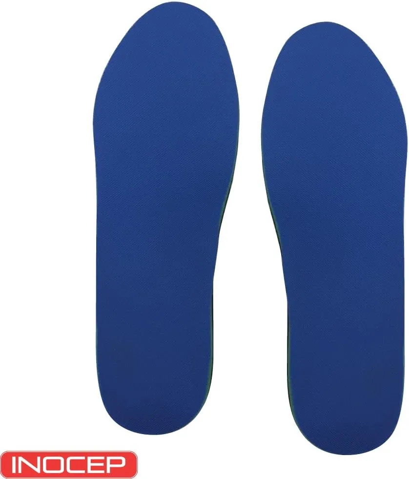 Heat Formable Orthotic Insoles, Full - Rigid Custom Arch Support Insert - Size F