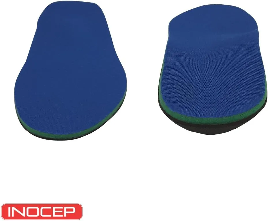 Heat Formable Orthotic Insoles, Full - Rigid Custom Arch Support Insert - Size F