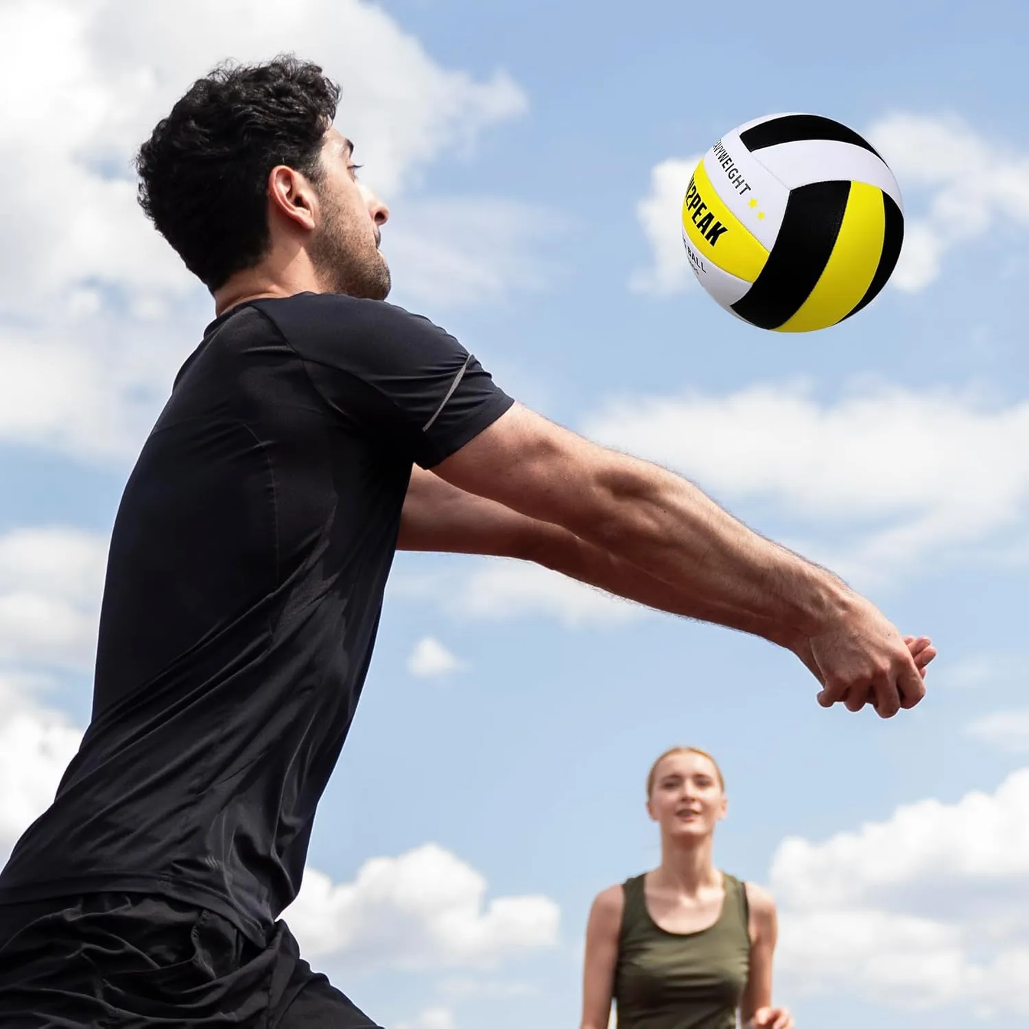 Heavy Weight Volleyball Ball Official Size 5 Setter Training Volleyballs PU Practice Volley Balls for Indoor Rebounder Equipment Setters Weighted Volleyball Setting Trainer