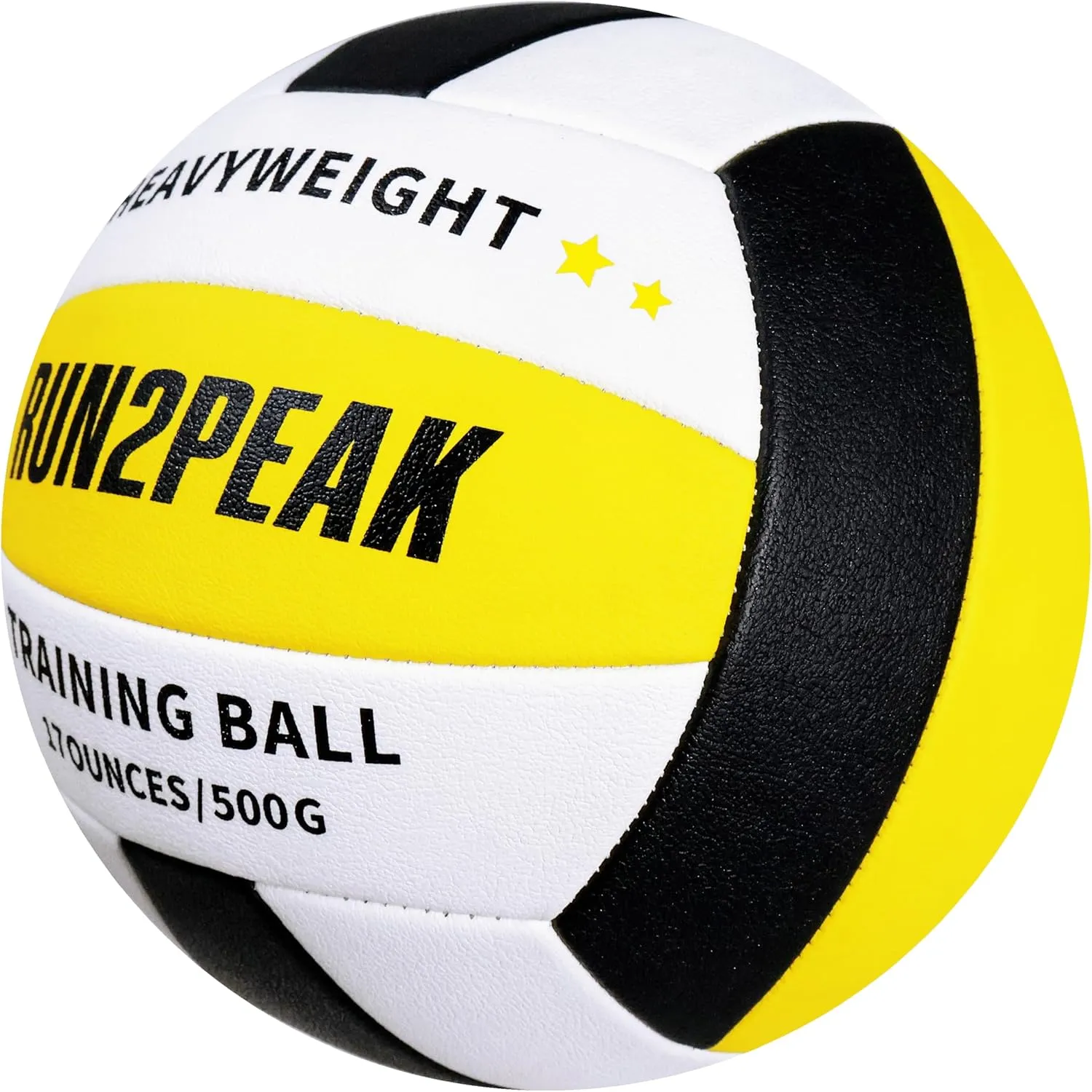 Heavy Weight Volleyball Ball Official Size 5 Setter Training Volleyballs PU Practice Volley Balls for Indoor Rebounder Equipment Setters Weighted Volleyball Setting Trainer