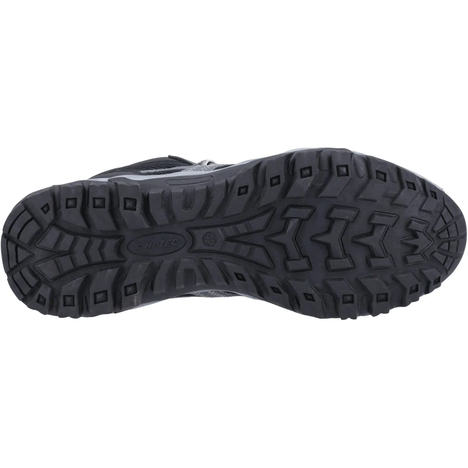 Hi-Tec Men's Jaguar Mid Boots in Graphite/Black/Citron 7 to 13