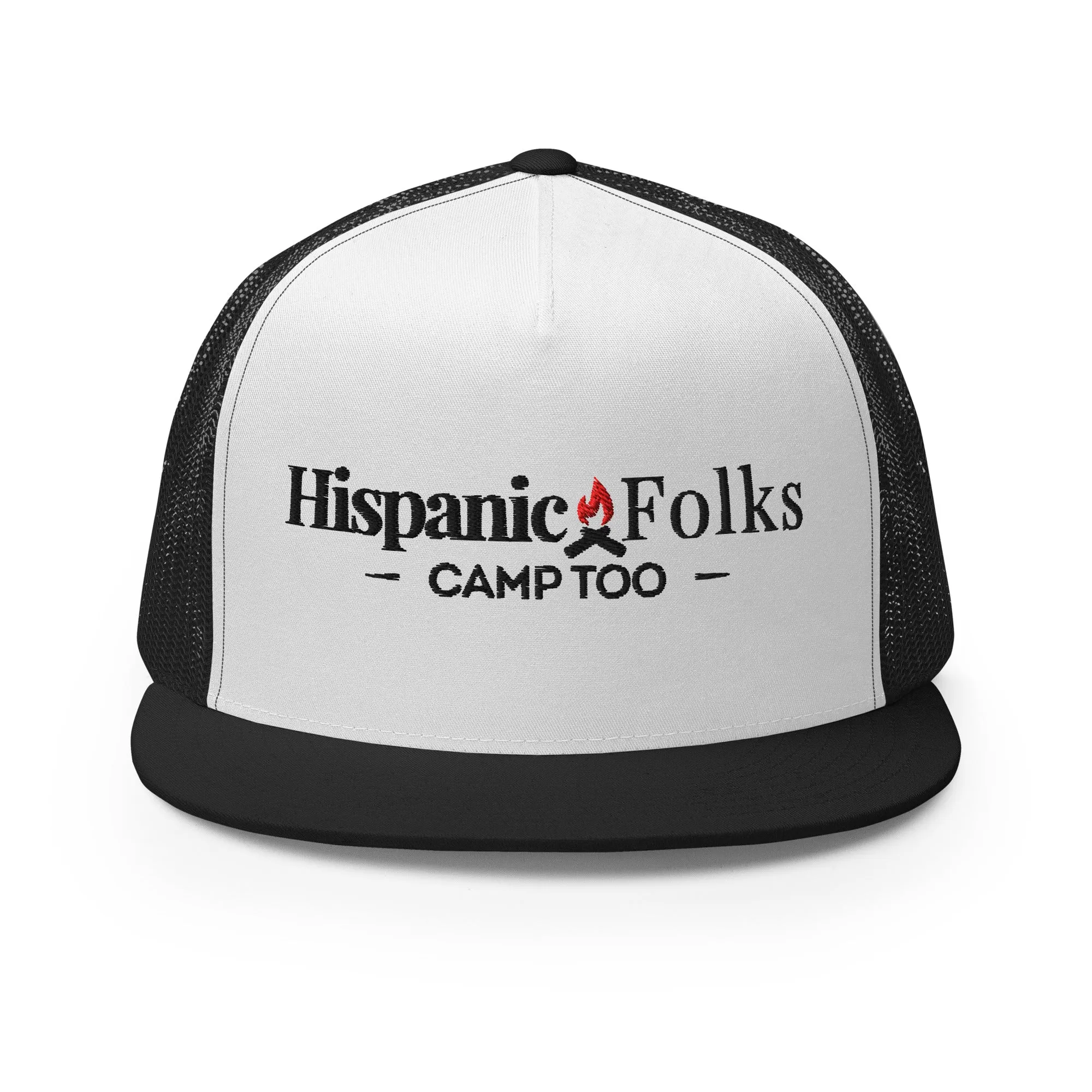Hispanic Folks Camp Too Snapback Hat