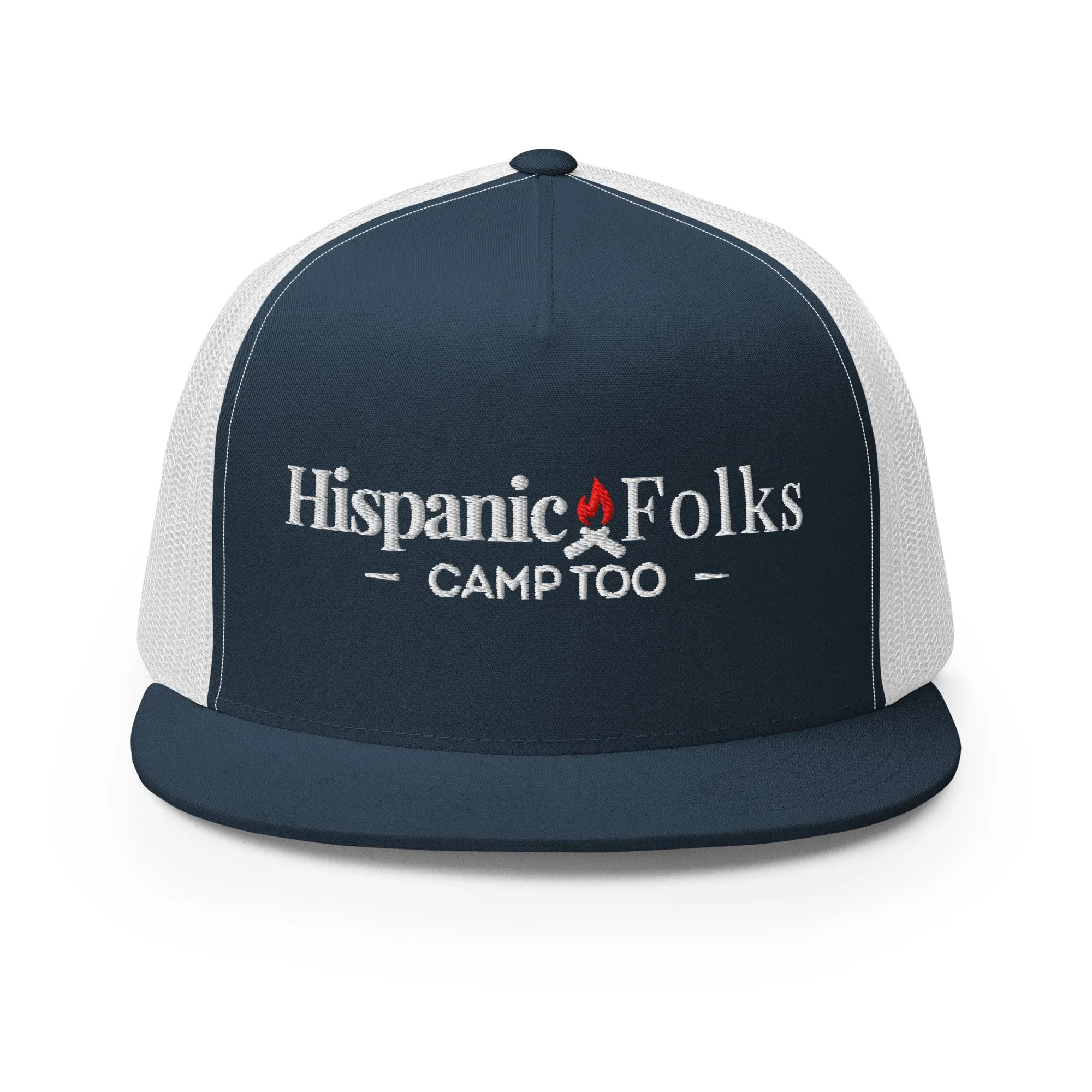 Hispanic Folks Camp Too Snapback Hat