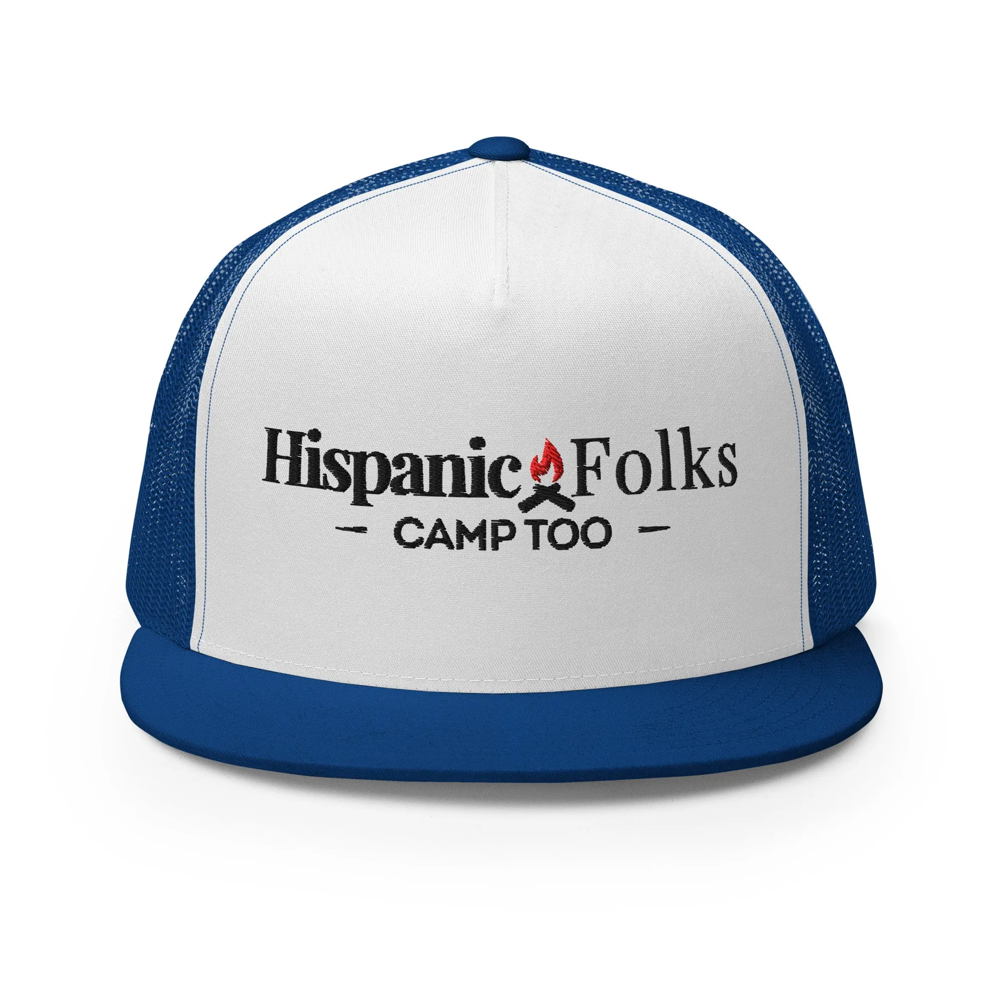 Hispanic Folks Camp Too Snapback Hat