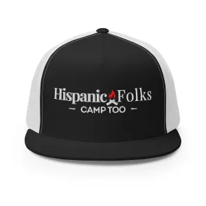 Hispanic Folks Camp Too Snapback Hat
