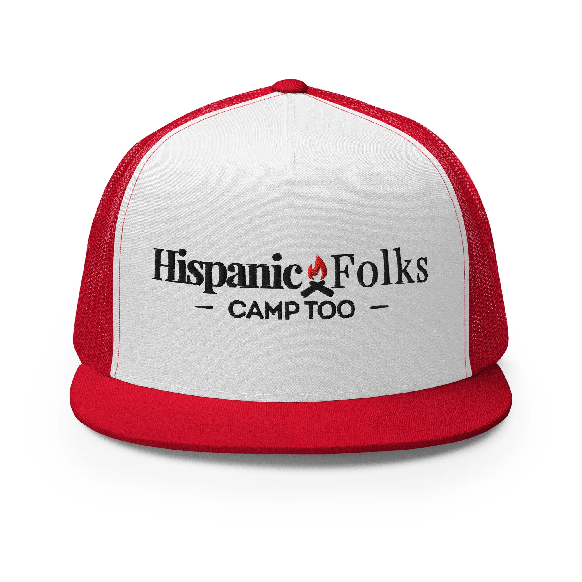 Hispanic Folks Camp Too Snapback Hat