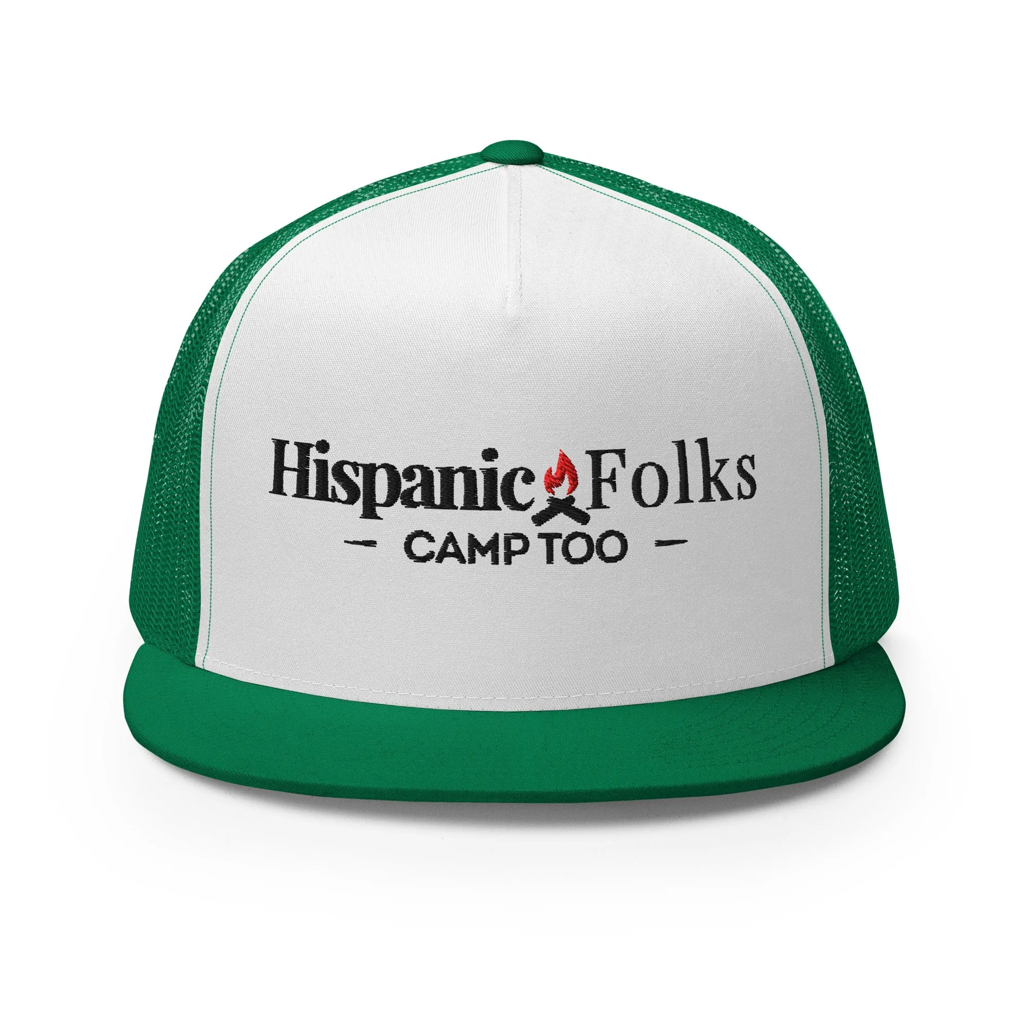 Hispanic Folks Camp Too Snapback Hat