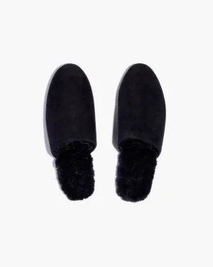 Ines Shearling - Black